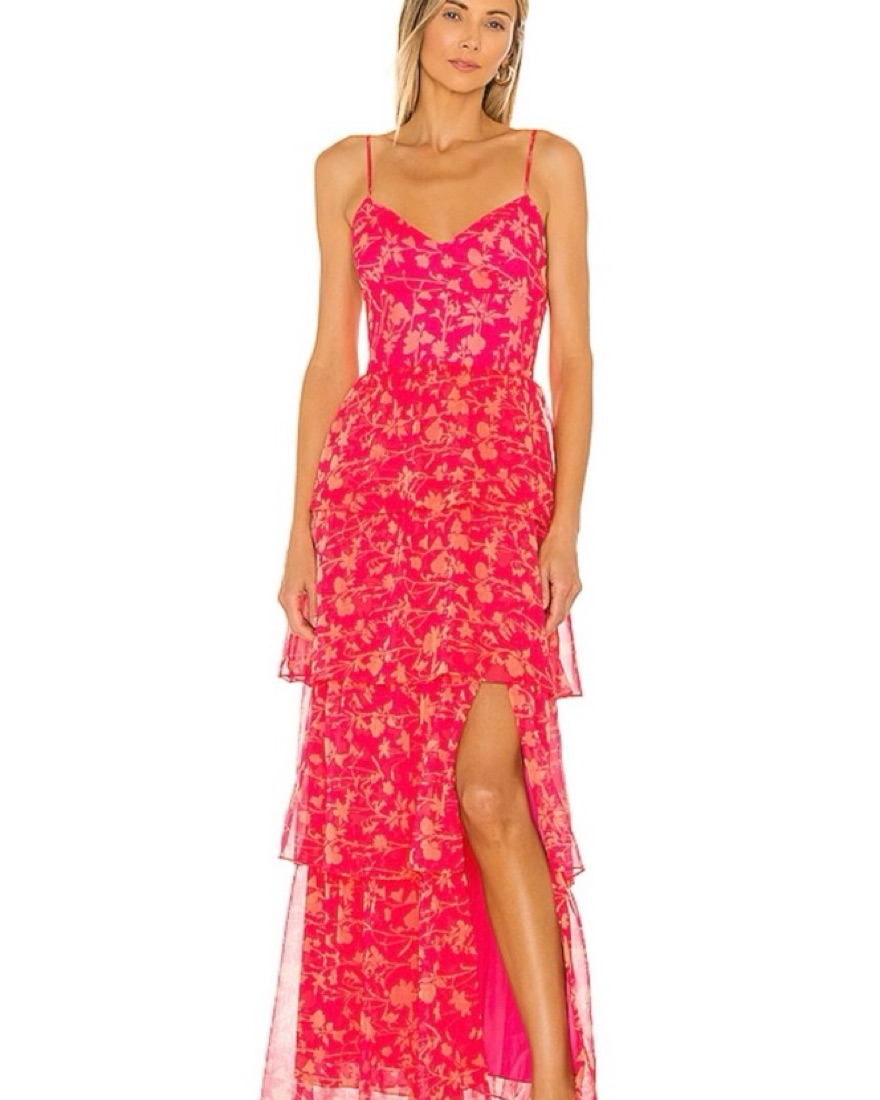 fitted lace wedding dress Elroy Maxi Dress by Amanda Uprichard