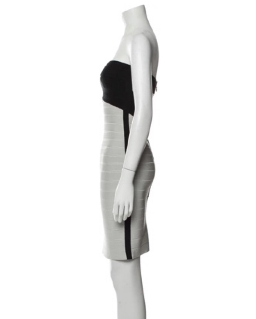Herve Leger Simone Strapless Dress by Herve Leger - Pickle