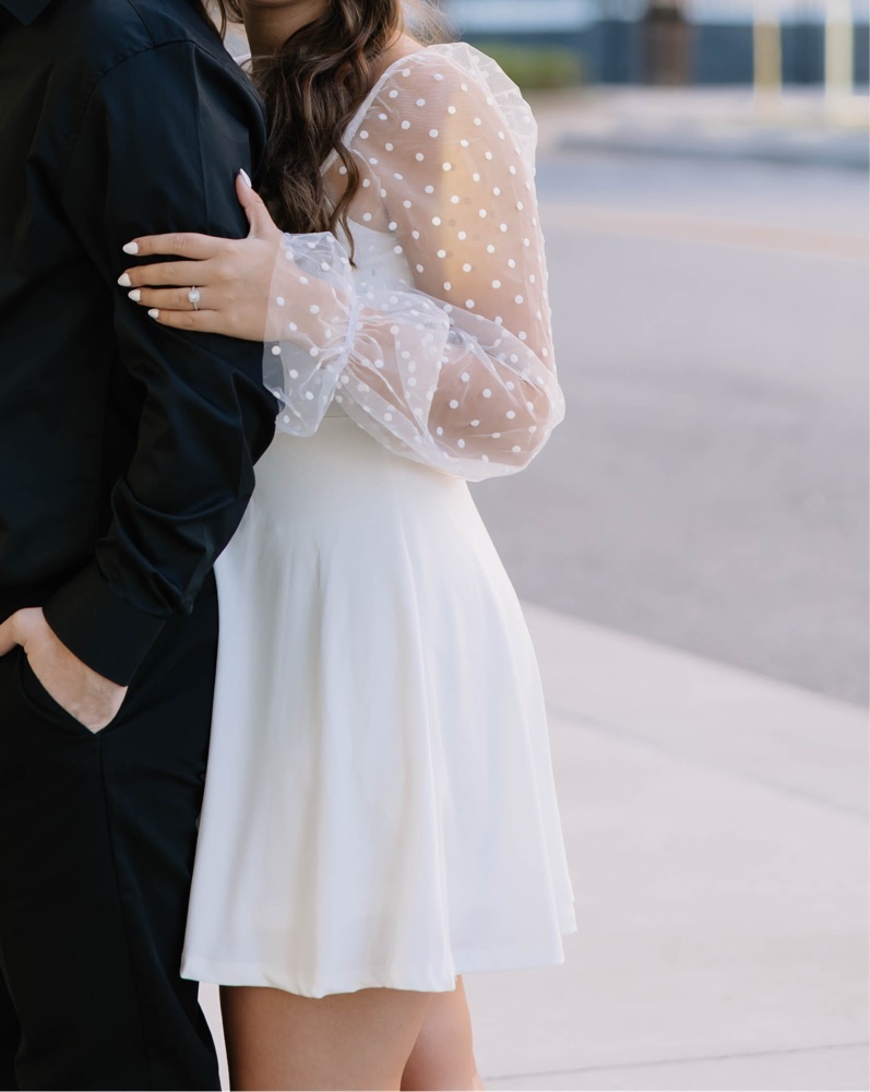 White Engagement Dress by N/A Amazon - Pickle