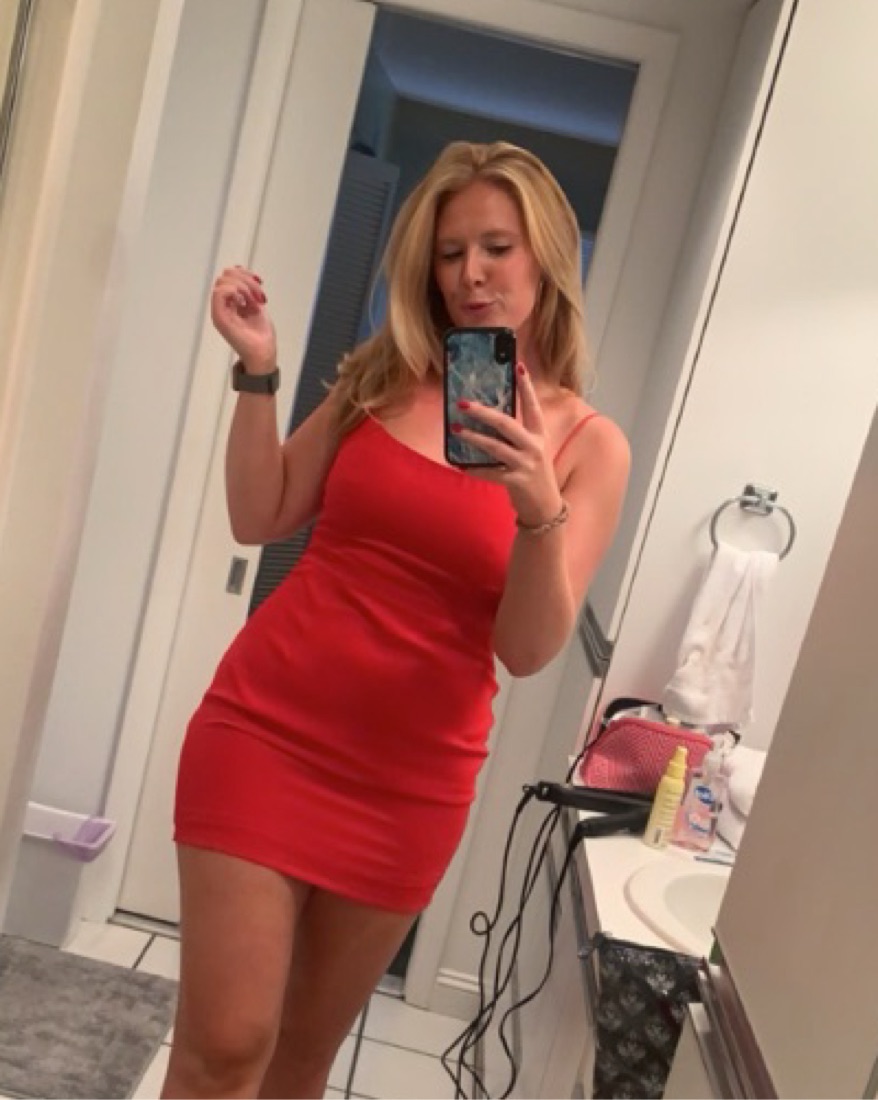 Revolve Superdown Red Backless Dress - Image 1