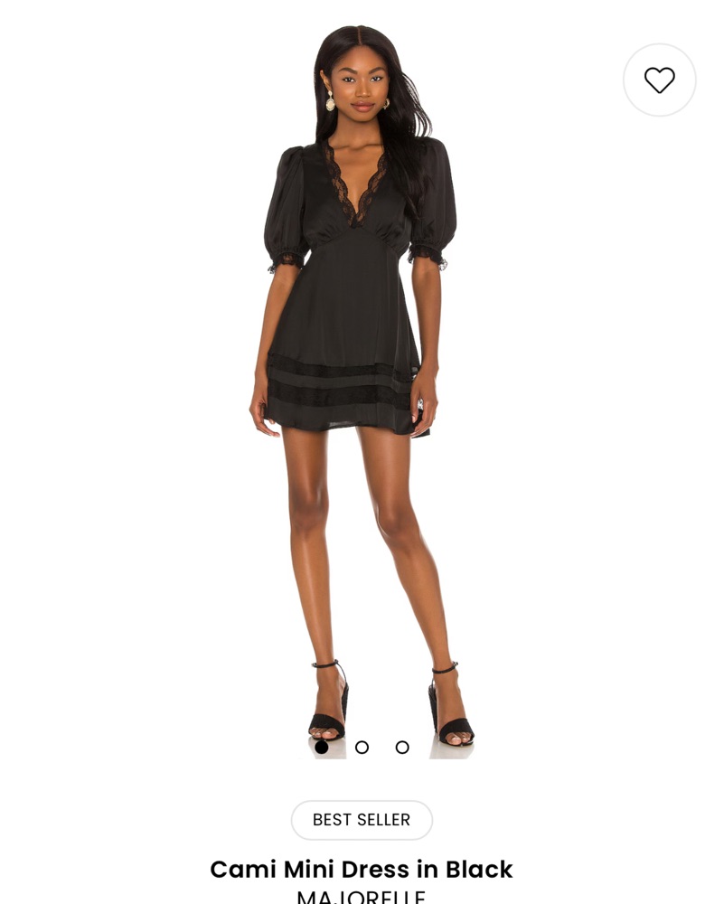 Revolve Black Lace Mini by Majorelle - Pickle