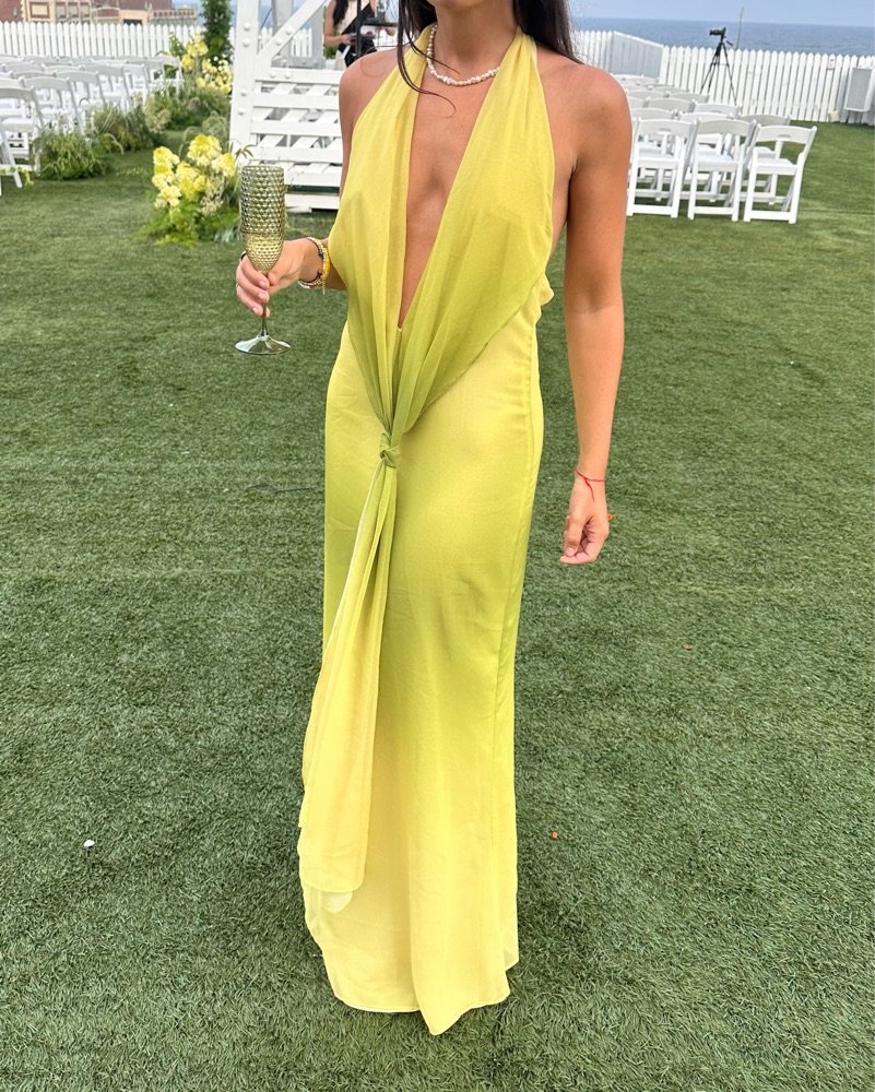 Zara Green Ombre Dress by Zara - Pickle
