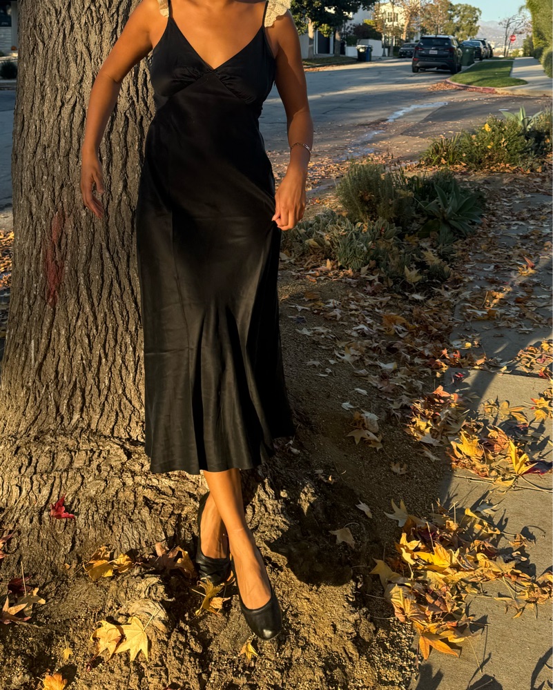 green emerald velvet dress DOEN main image 0