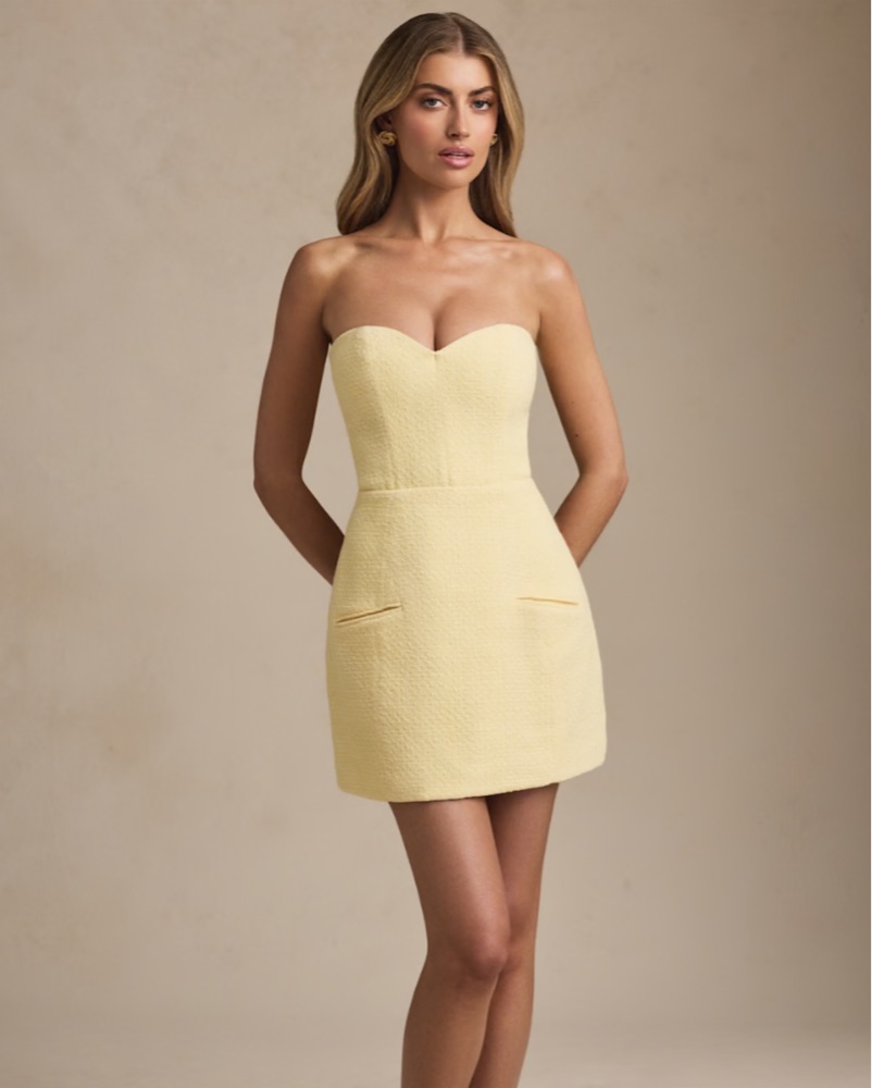 white strapless dress long Angelie Strapless Satin White Maxi – Alamour The Label
