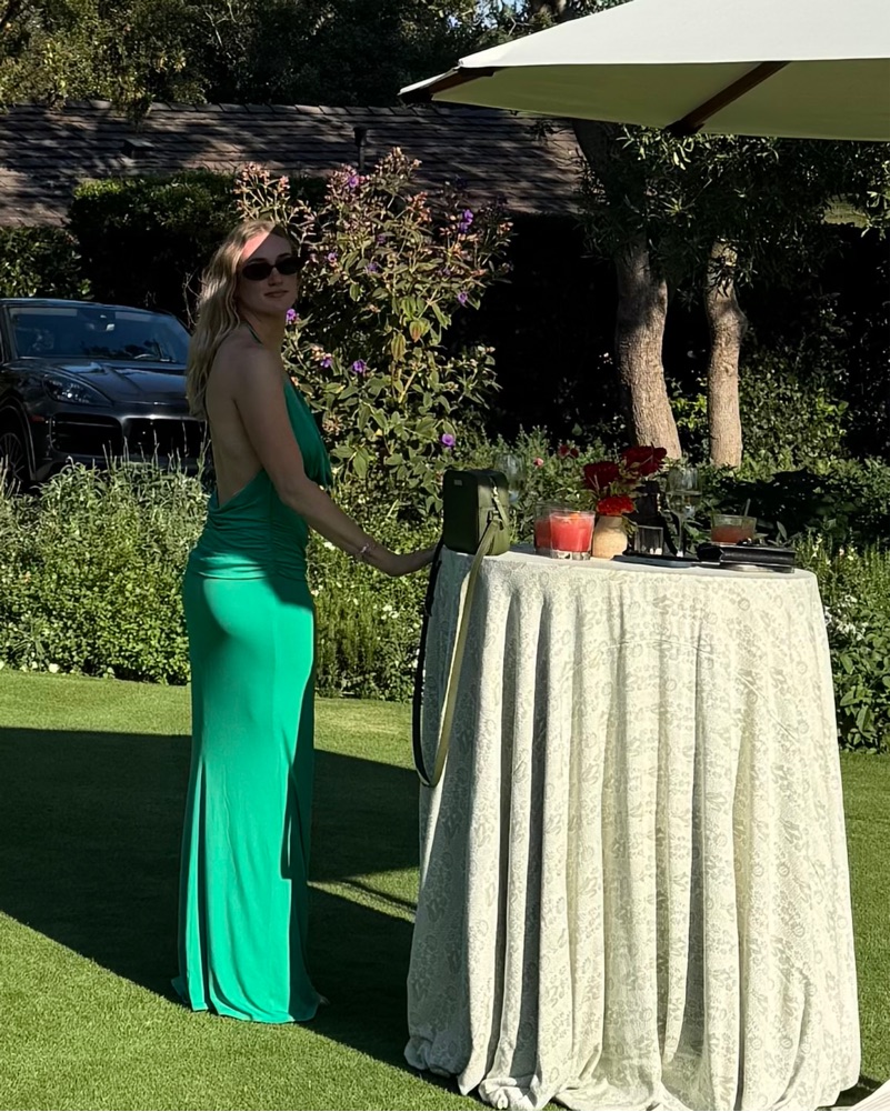 slim fit dress slacks Katie May Secret Agent Gown in Supercharged Mint