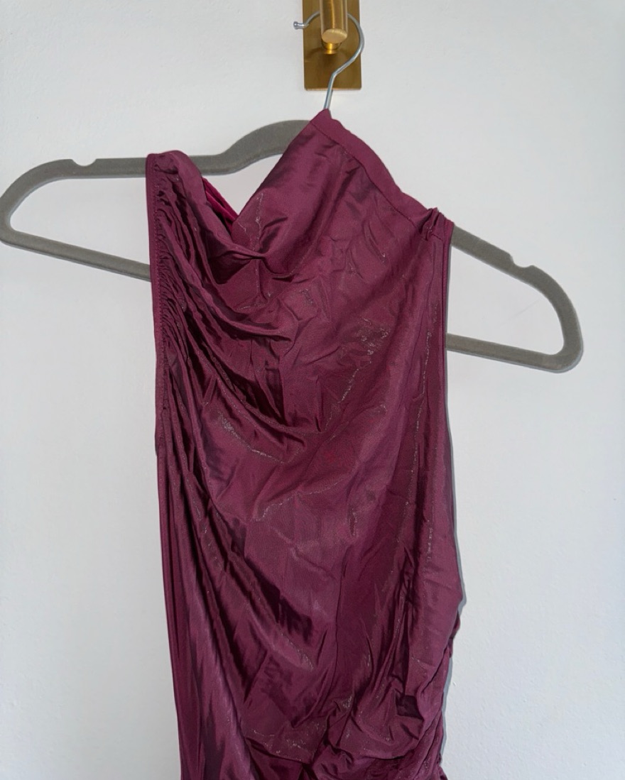 strapless open back dress LS LONG JUMPSUIT| RICK OWENS main image 1