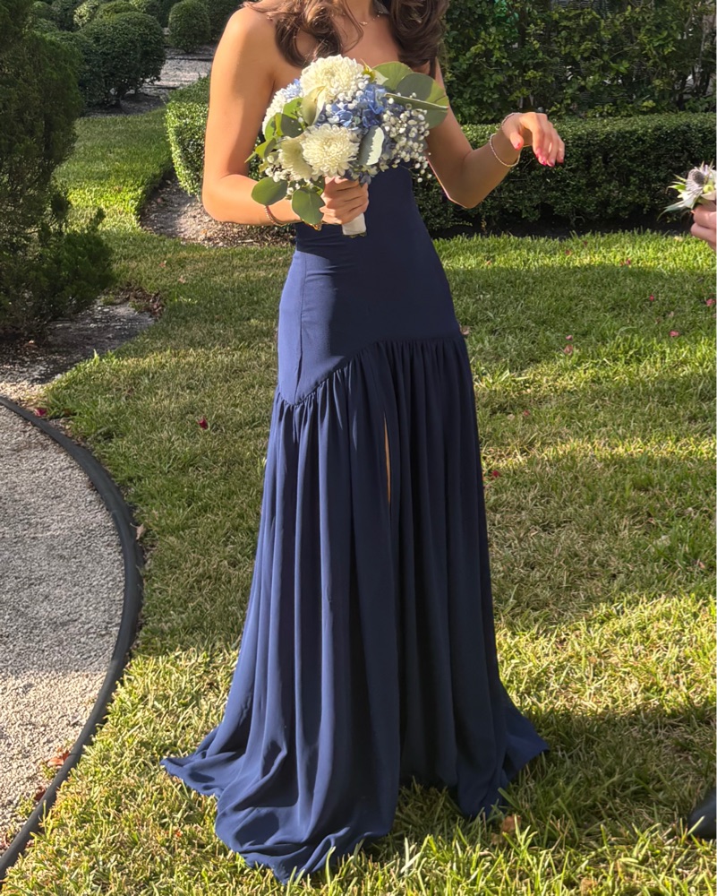 peppermayo blue dress Peppermayo Pure Angel Maxi Dress in Blue Bell