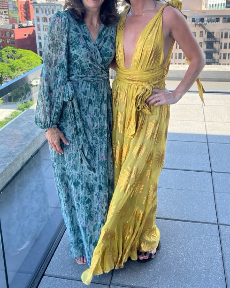 green emerald velvet dress Joanie Maxi Dress main image 1