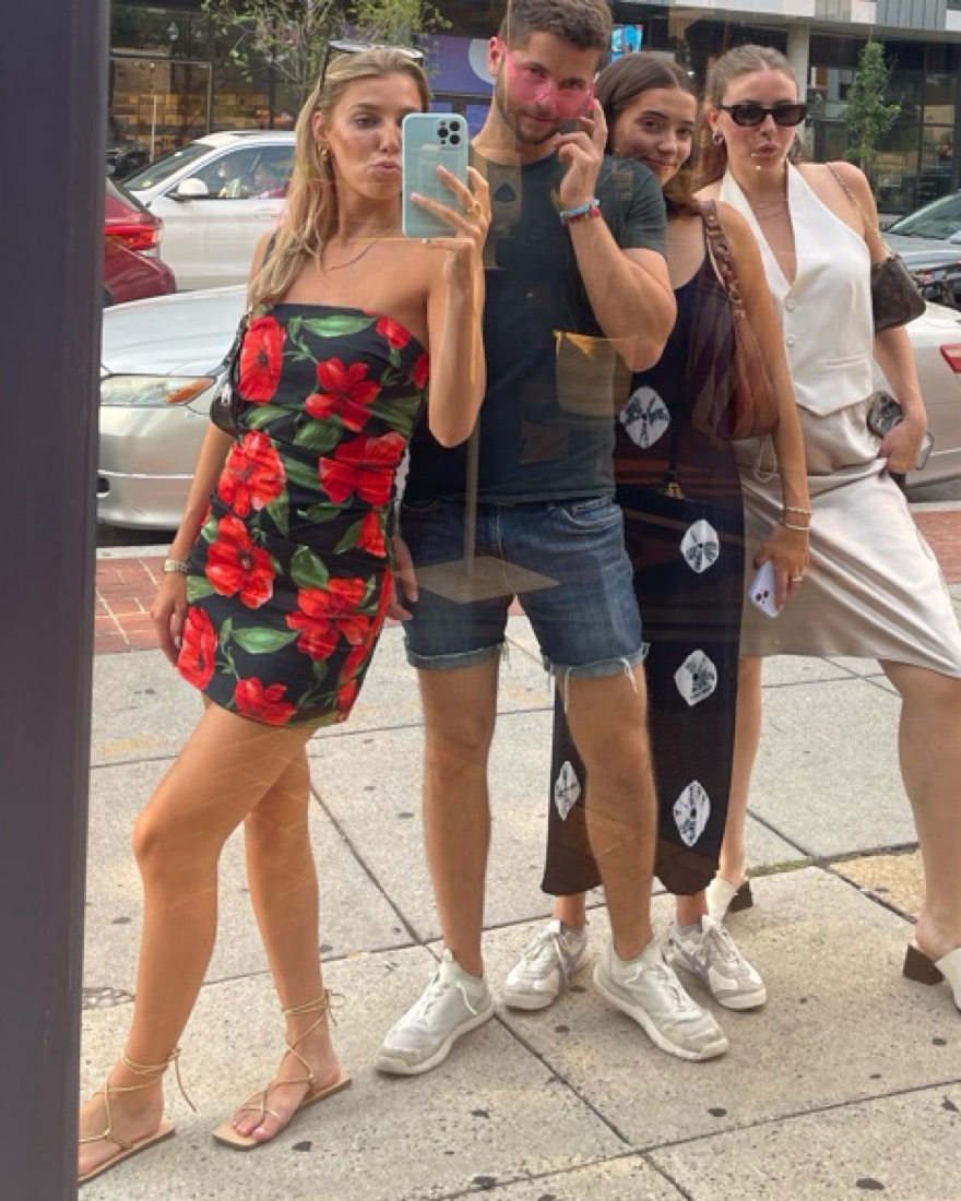 Mango Floral Mini Dress - Image 2