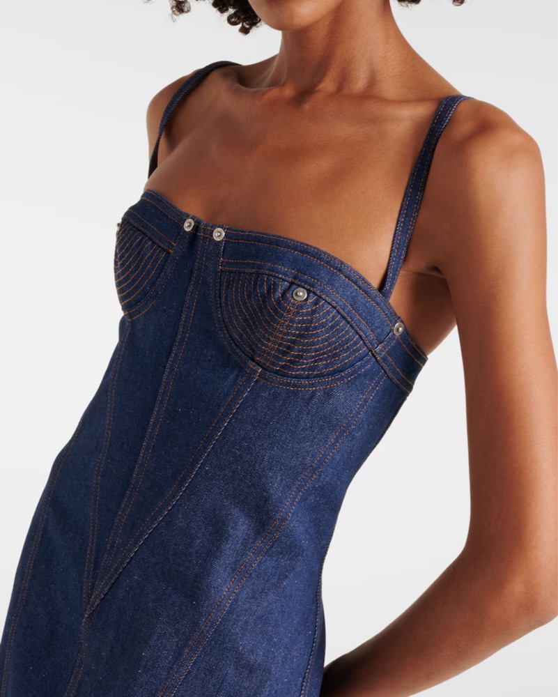 Jean Paul Gaultier Denim Dress by Jean Paul Gaultier - Pickle