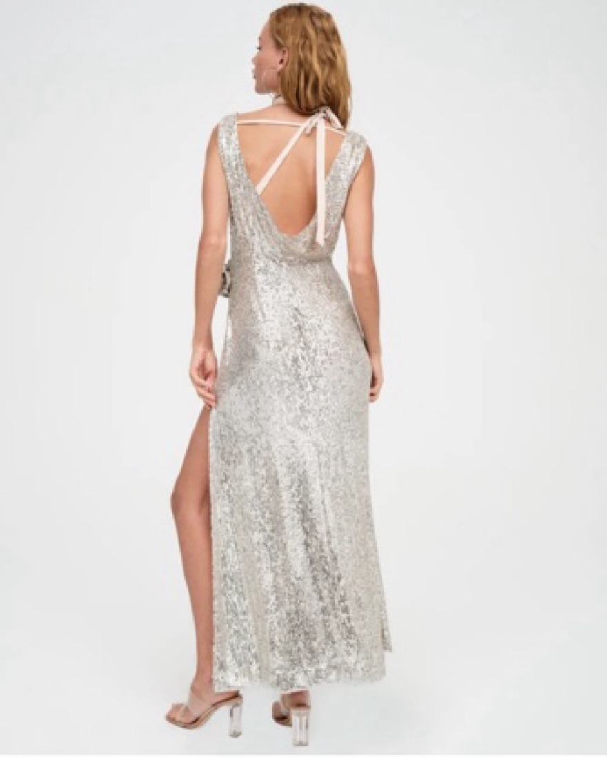 For Love & Lemons Sequin Maxi Dress by For Love & Lemons - Pickle