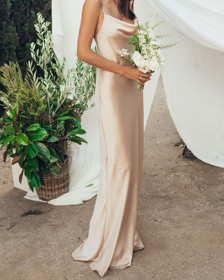 Show Me Your Mumu Champagne Bridesmaid by Show Me Your Mumu - Pickle