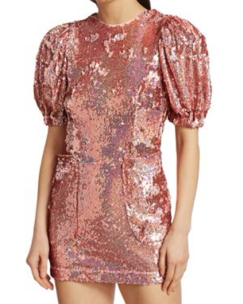 Rotate Birger Christensen Sequin Dress by ROTATE Birger Christensen - Pickle