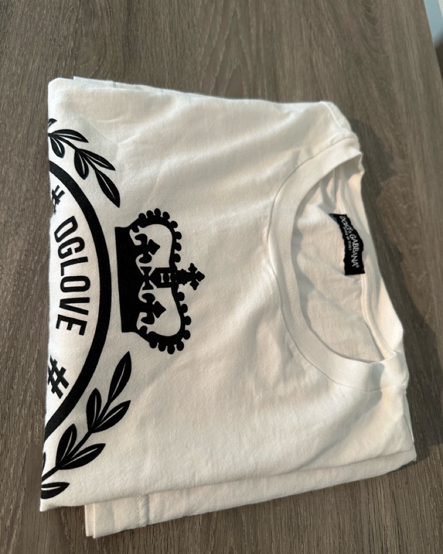 Dolce And Gabbana Men’s White T-shirt - Image 2