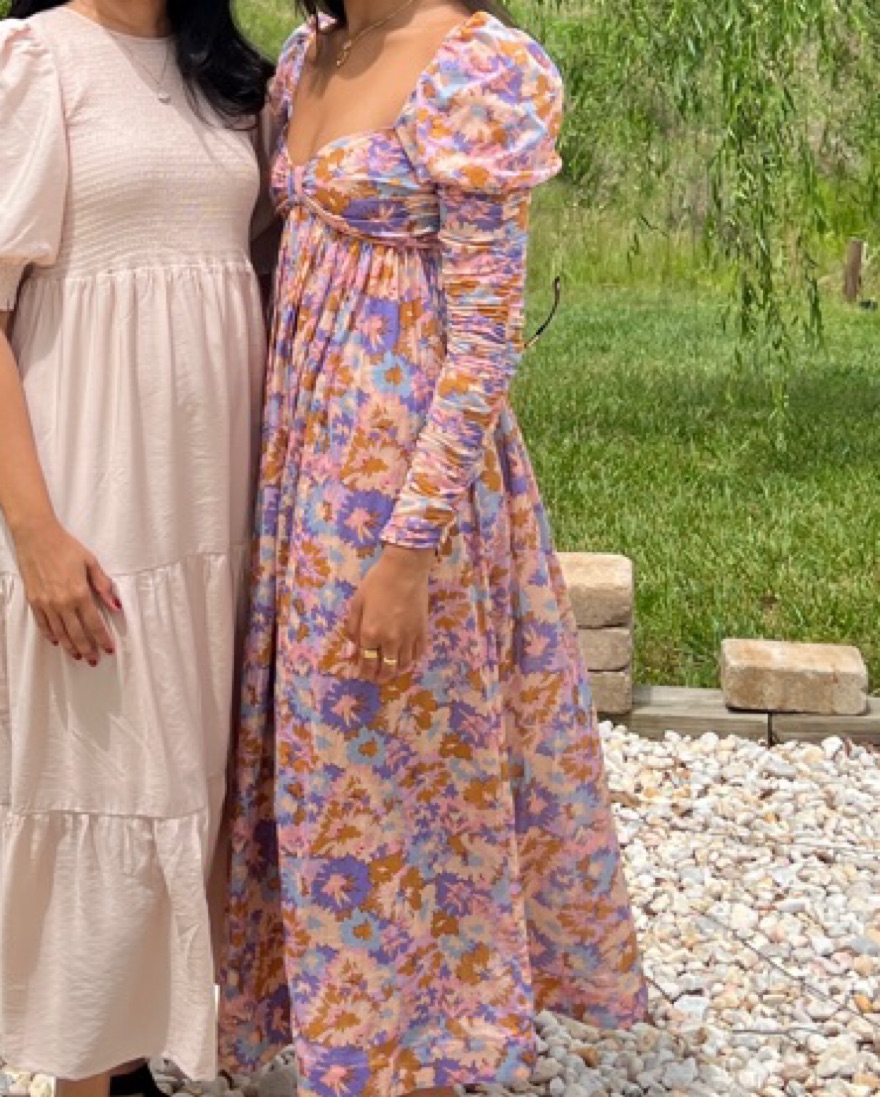 Zimmerman Linen Floral Maxi Dress - Image 1