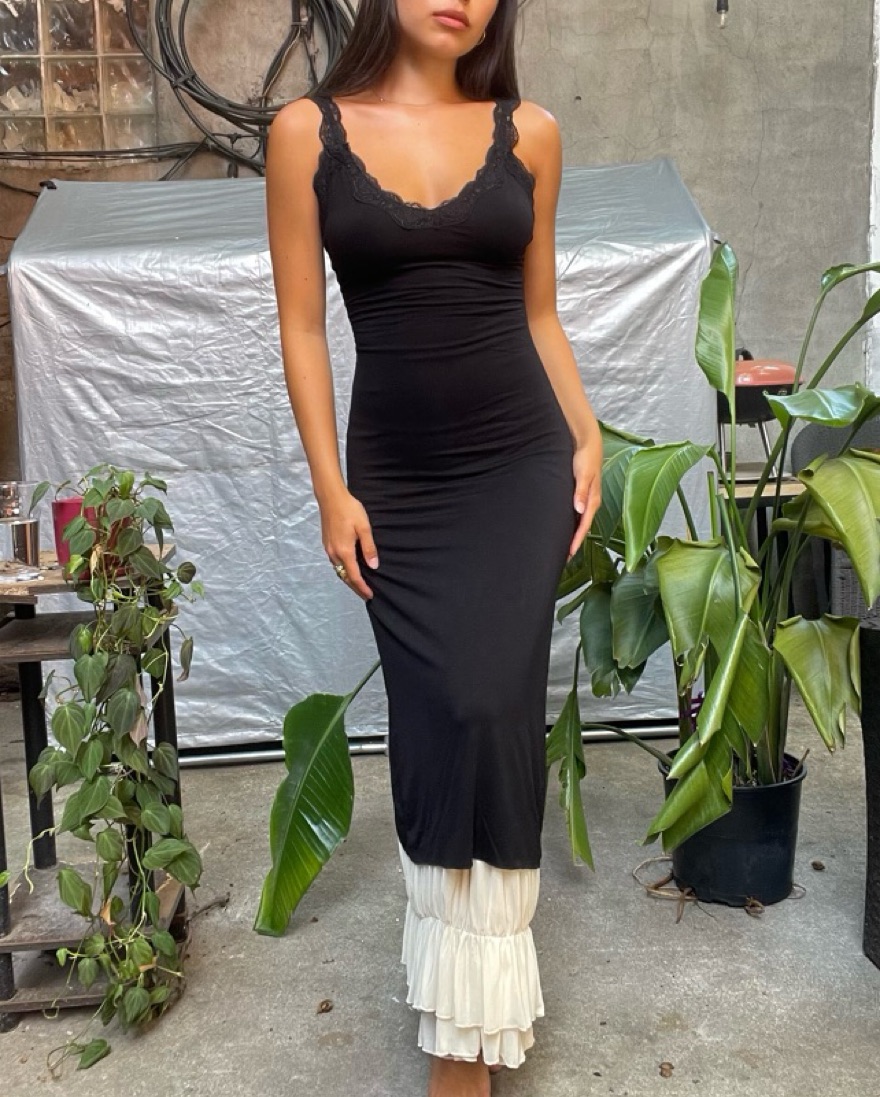 tiger mist black dress GRAZIA DRESS main image 0