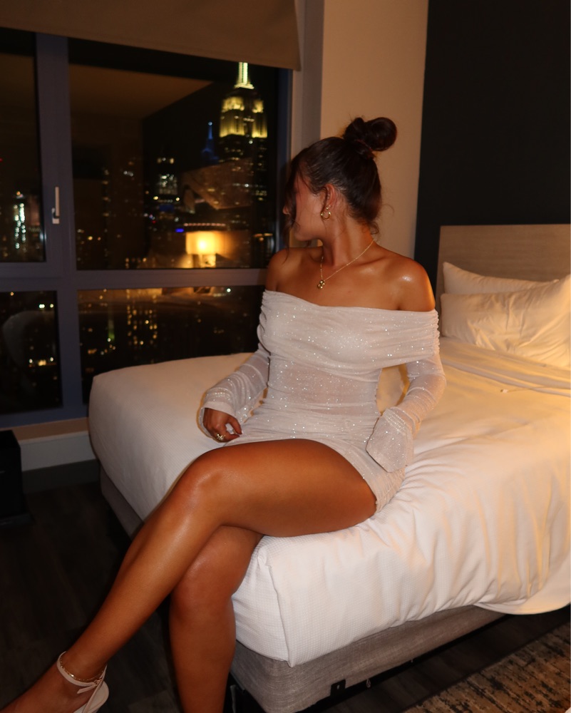 White fox “Need a miracle” Dress - Image 3