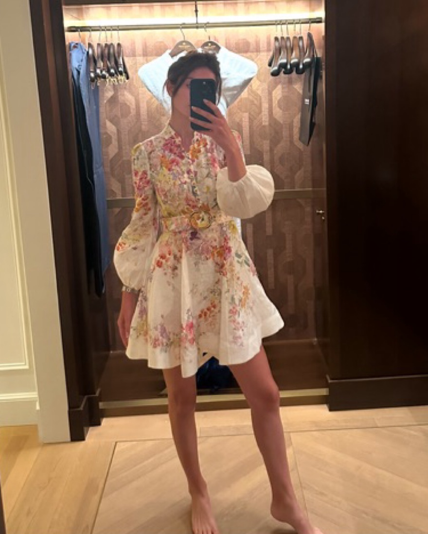 princess polly baby blue dress Make a statement in this floral Zimmermann dress. Shop the look at the link