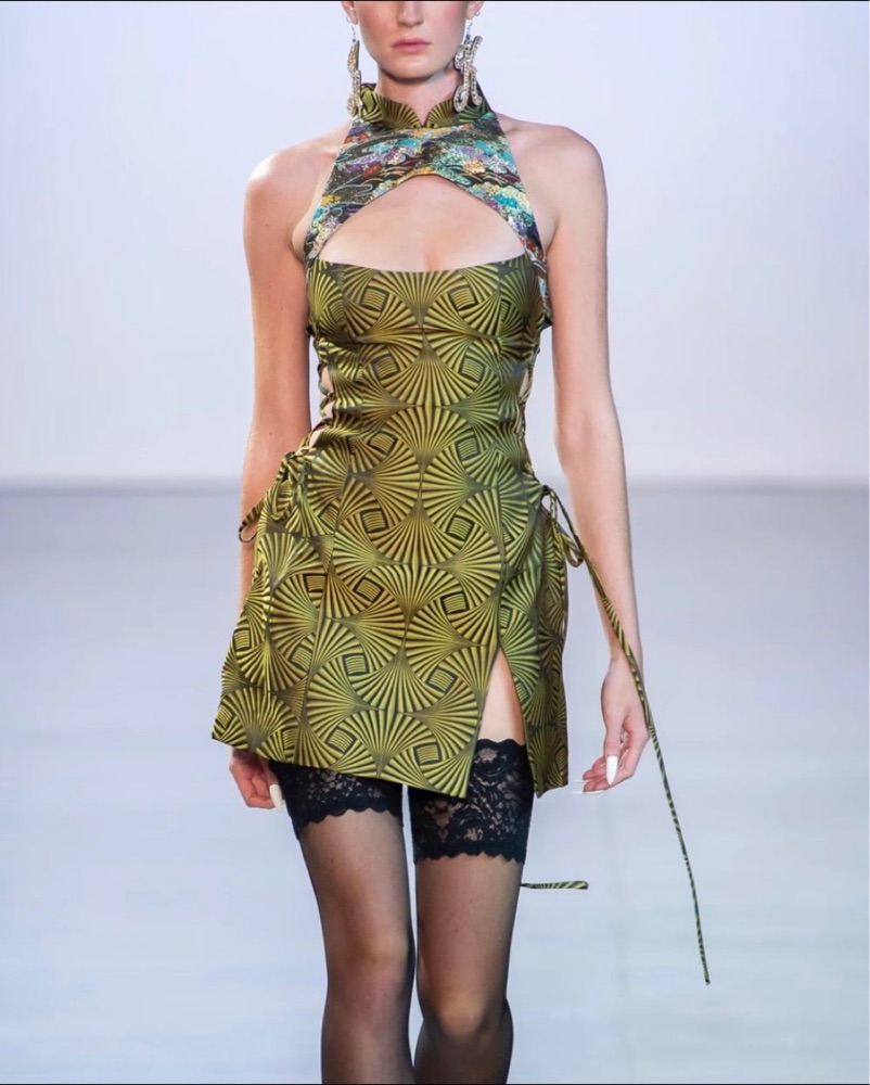 Kim Shui Brocade Dress by Kim Shui