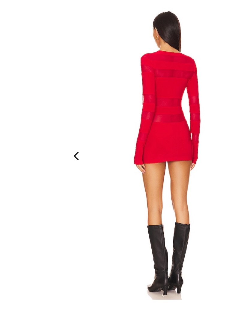 Spliced Pickleball Dress by Norma Kamali - Pickle