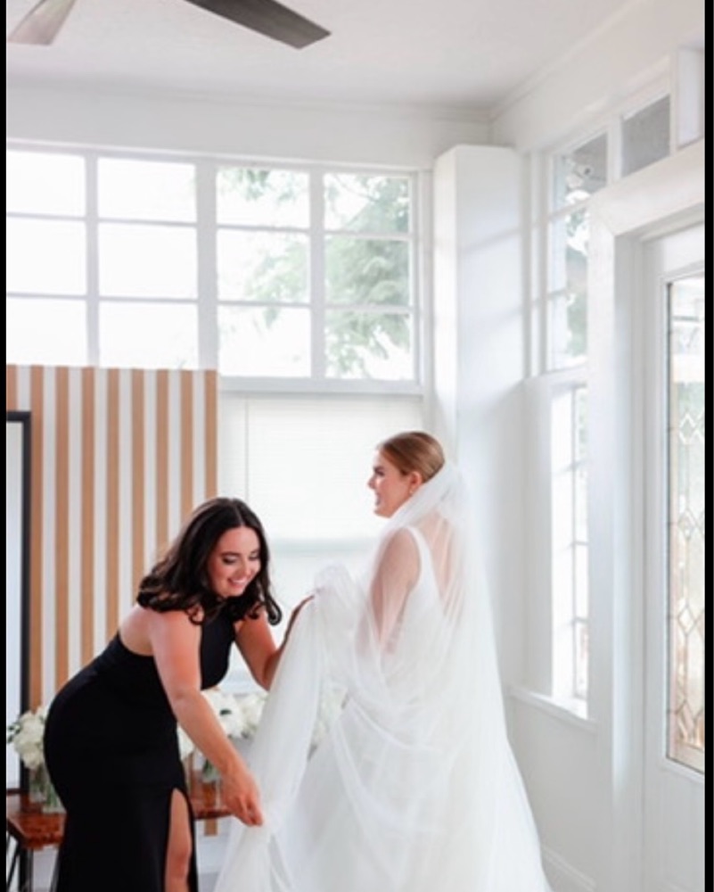 AQUA Halter-Neck Gown - Image 2