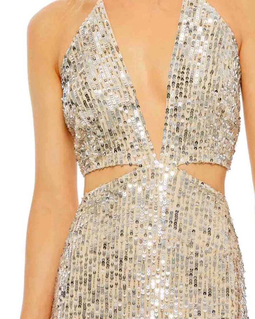 New STUNNING SEXY sequin Gown mac dugga - Image 2