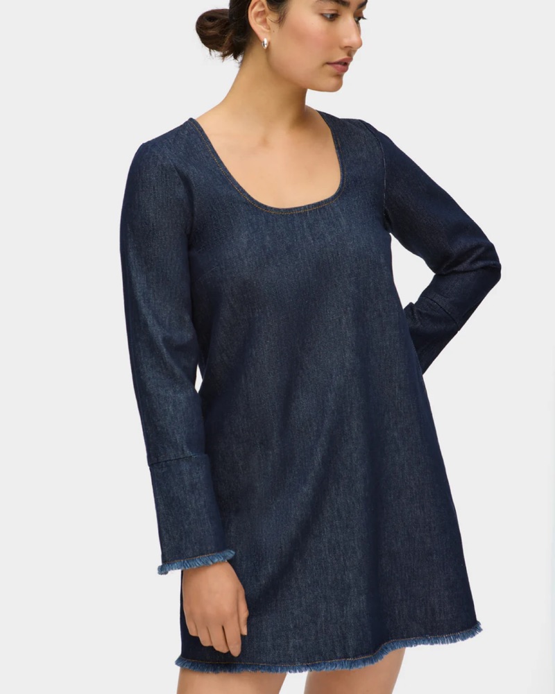 Aligne lucas mini denim dress by Aligne - Pickle