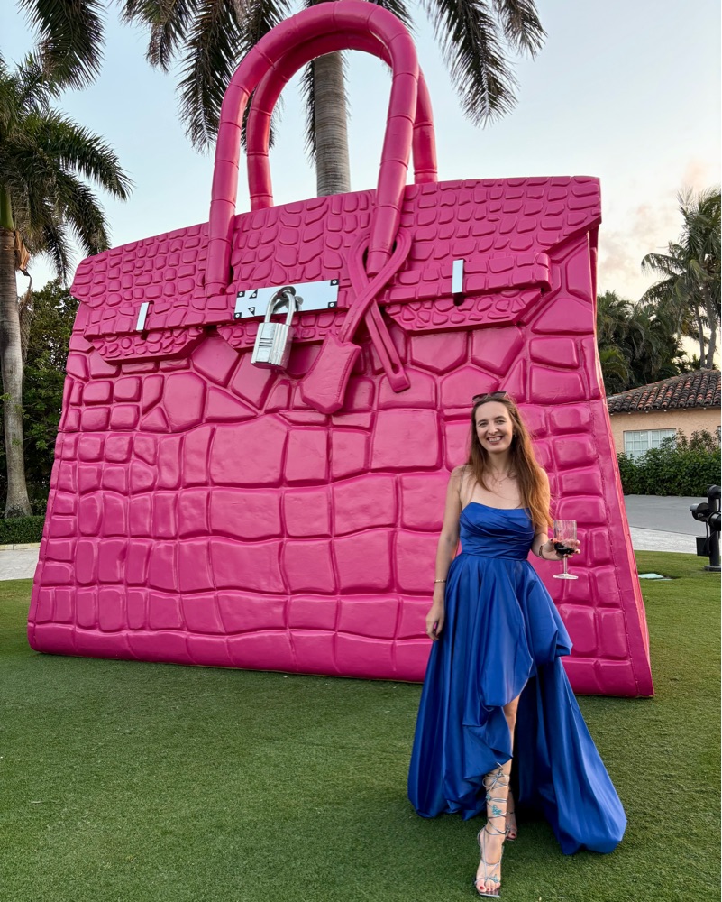 Blue gown Dress From Mac Duggal - Image 3