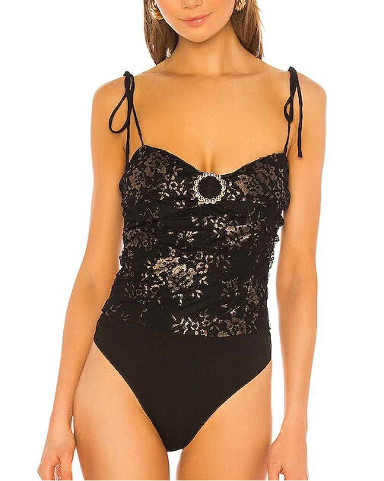 Lovers & Friends Black Bodysuit - Image 2