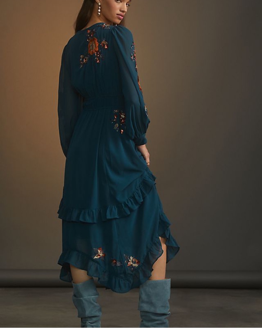 Sold Out Anthropologie Wrap Dress - Image 3