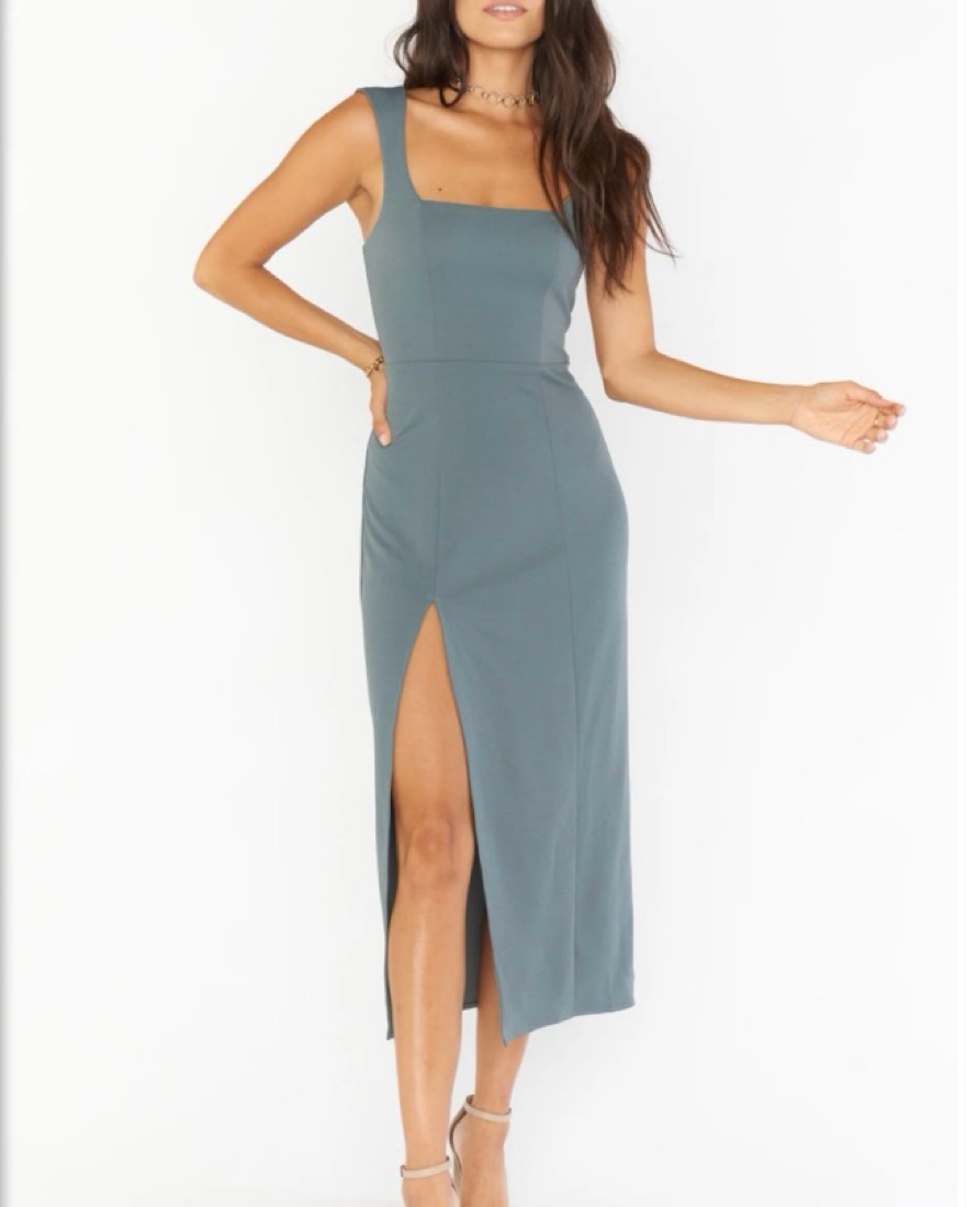 show me your mumu sage bridesmaid dresses Mismatched Bridesmaid Gowns main image 1
