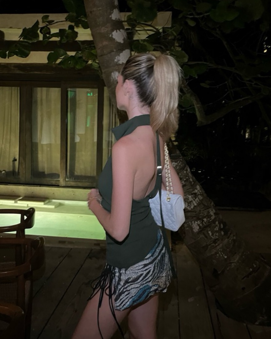 Zara Green Halter top - Image 3