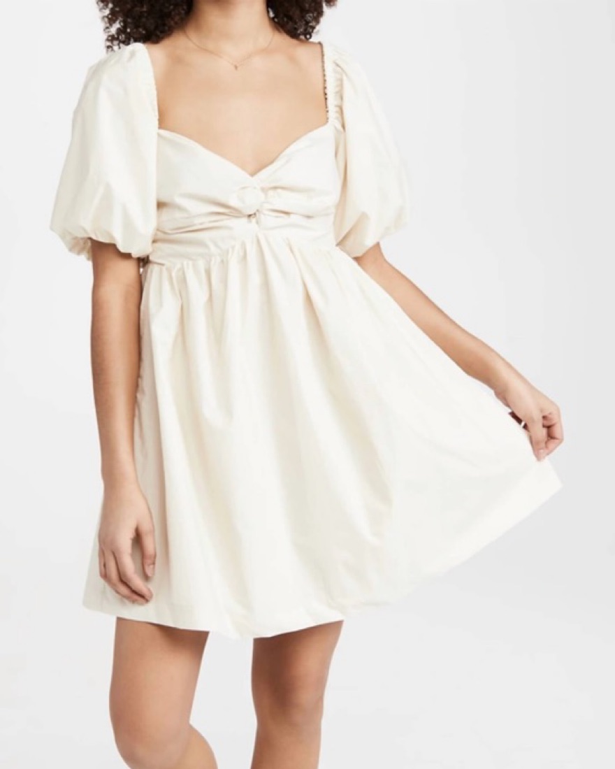 En Saison Poplin Babydoll Dress - Image 1