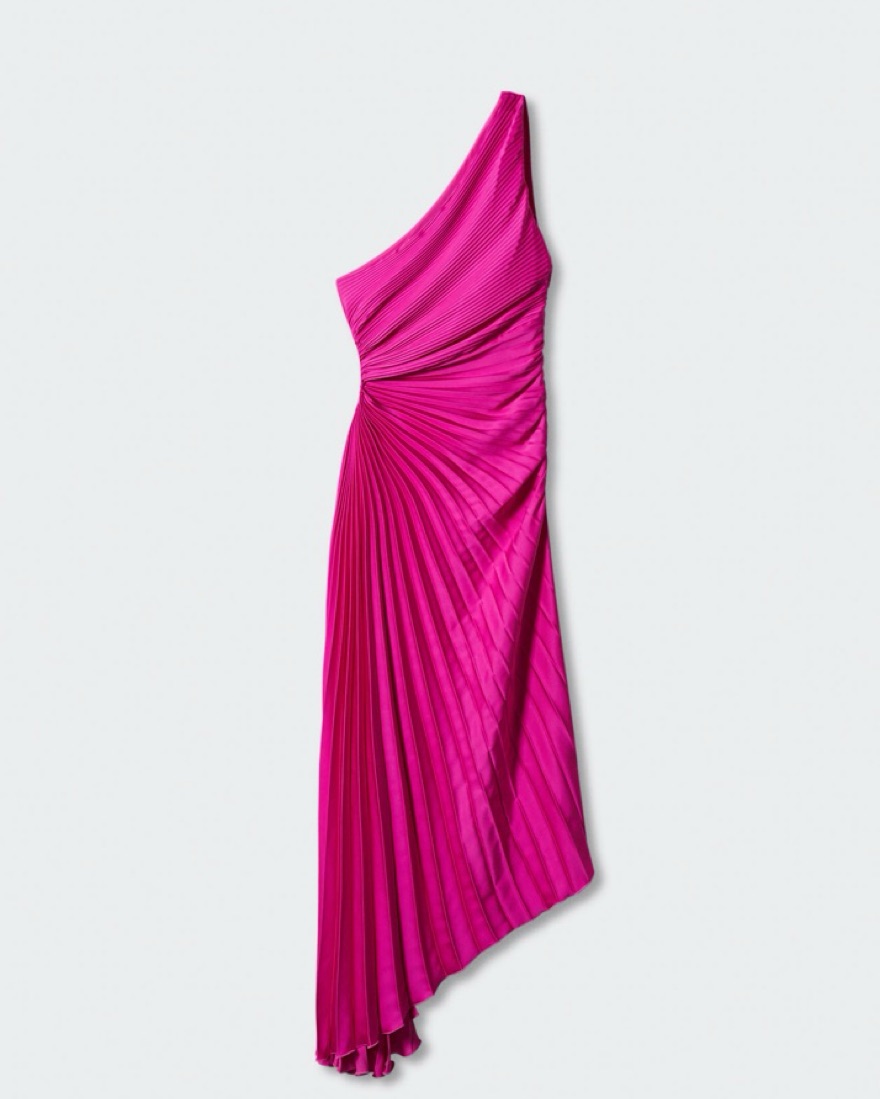 strapless open back dress Middleton Pleated Maxi Dress Green | Wedding Guest Dress