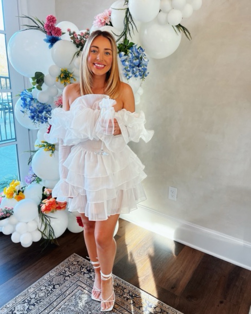 chinese dress ladies Rent Asos Design One Shoulder Chiffon Mini Dress In Black With Marigold  Floral Artwork main image 1