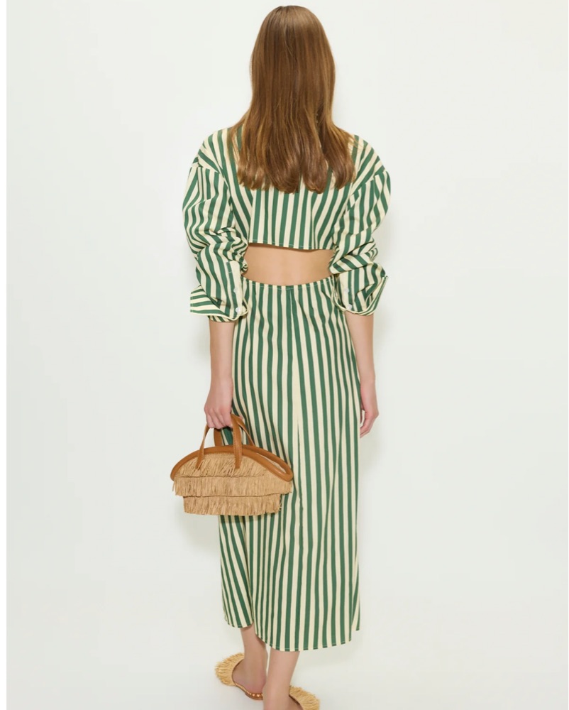 slim fit dress slacks Sandrine Knit Dress In Tropical Multi – Simon Miller main image 0