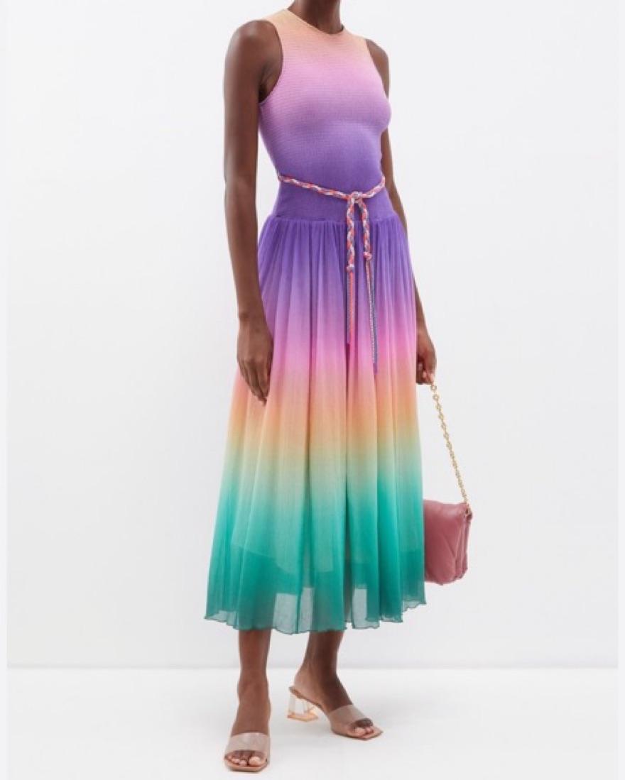 Zimmermann Multicolor Pastel Maxi Dress by Zimmermann - Pickle