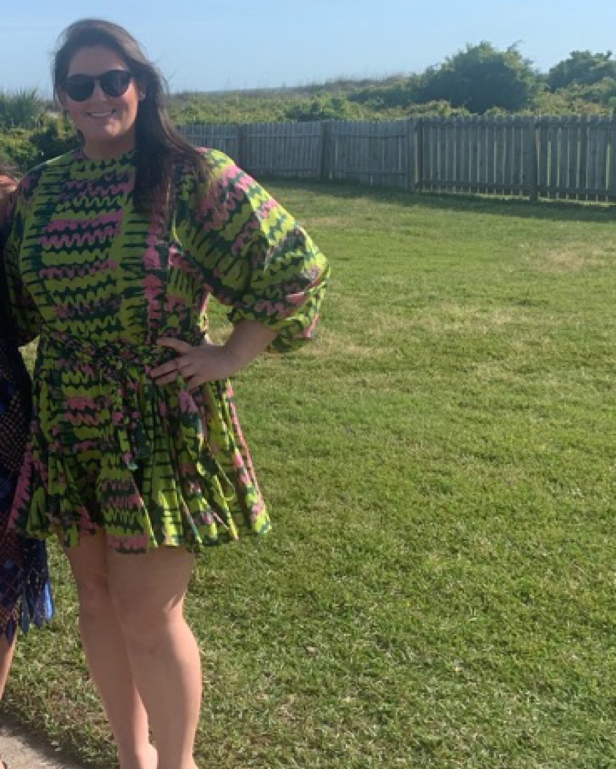 RHODE Green And Pink Dress - Image 4