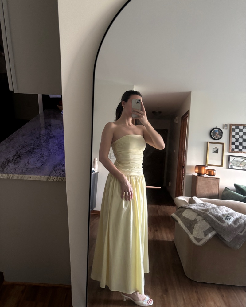 green emerald velvet dress Jacinda Drop Waist Maxi Dress main image 1