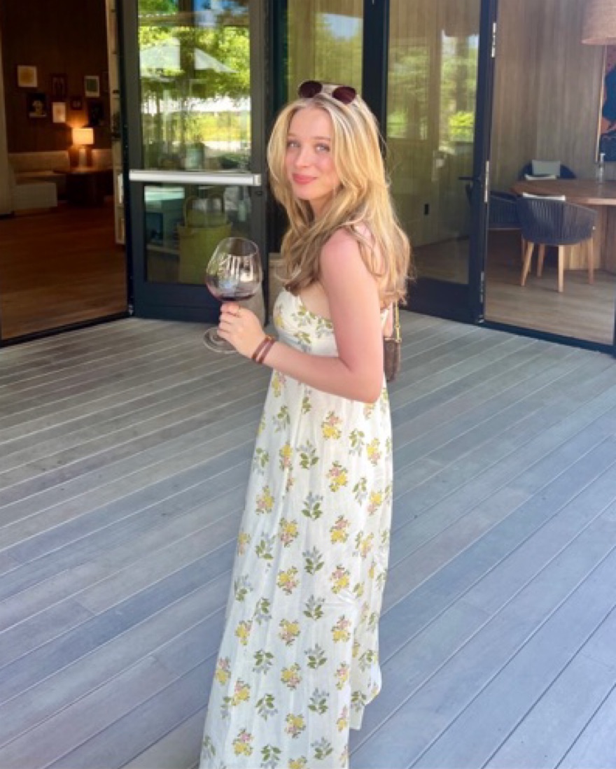 Zara Floral Maxi Dress - Image 1