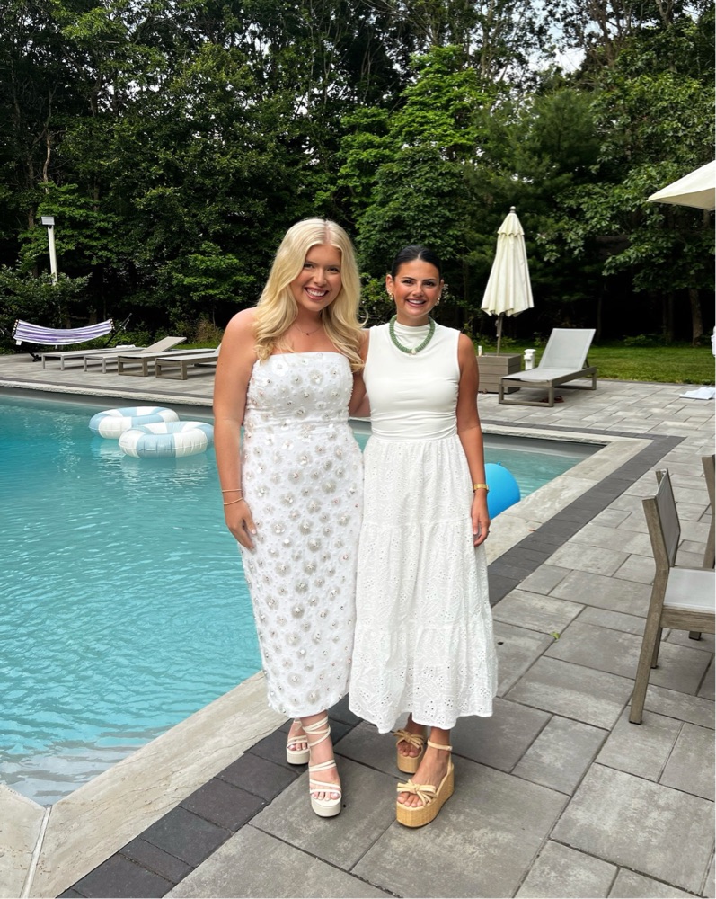 Kait Fleur Paillette Midi Dress by Milly - Pickle