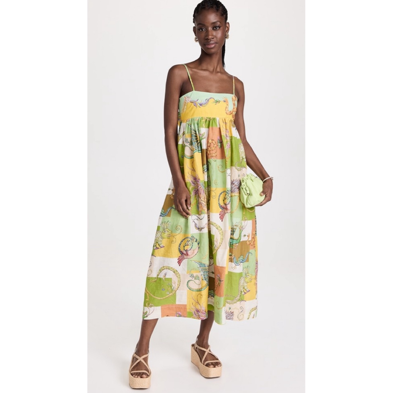 chinese dress ladies Lilinoe / Moana Maxi Dress / Dragon Fruit main image 1