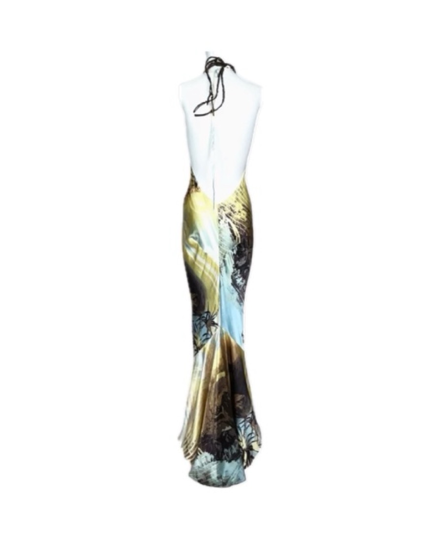 Roberto Cavalli Lion Print Dress by Roberto Cavalli - Pickle