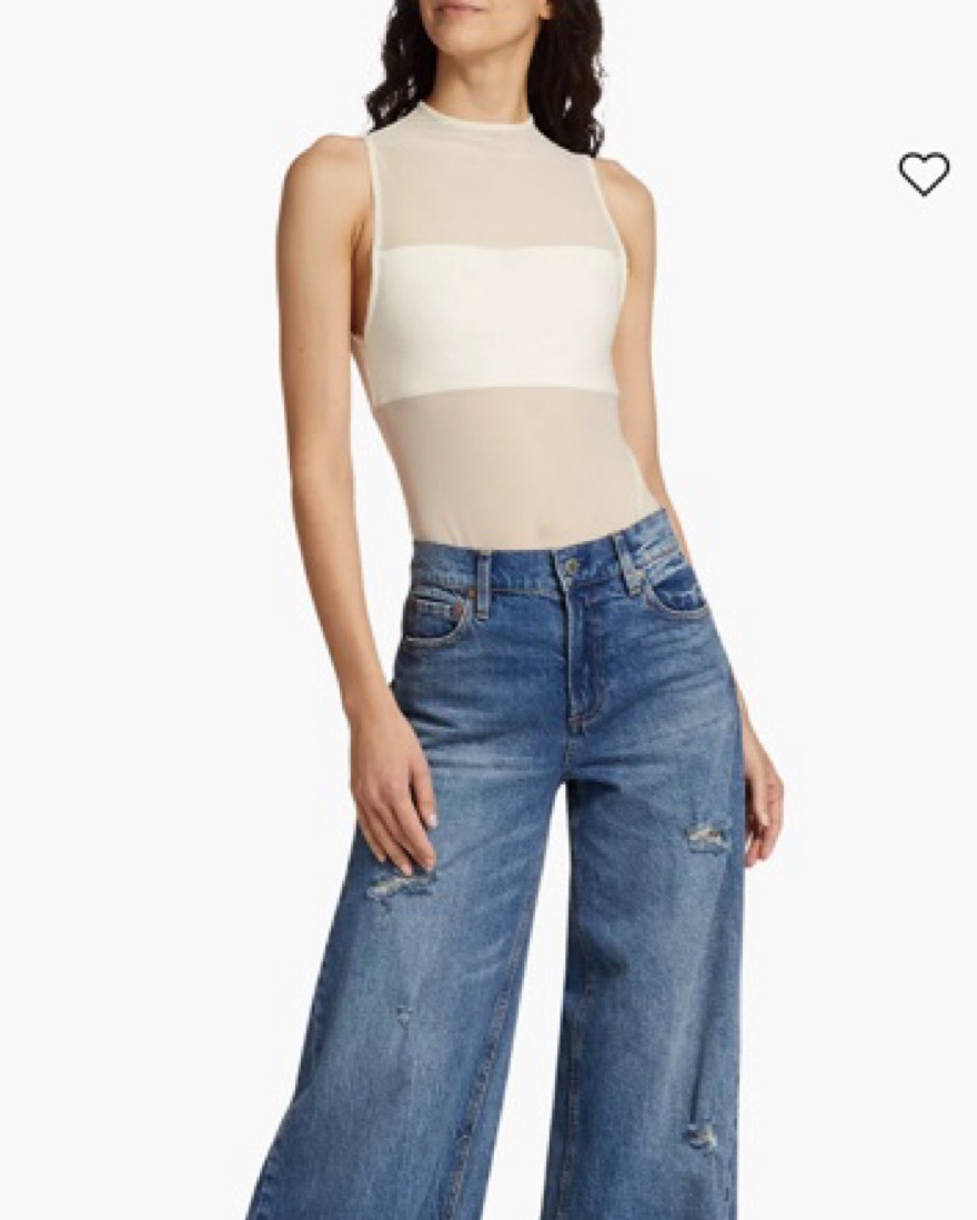 Alice & Olivia White Bodysuit - Image 2