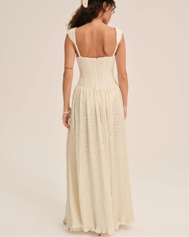 chinese dress ladies Nora Bustier Maxi Dress main image 0