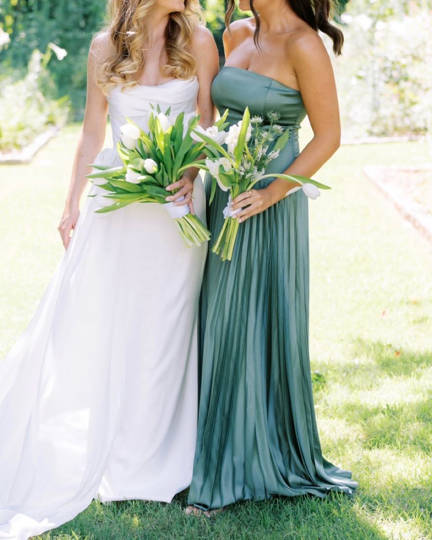 green emerald velvet dress Emerald Green Anastacia Drape Maxi Dress main image 1