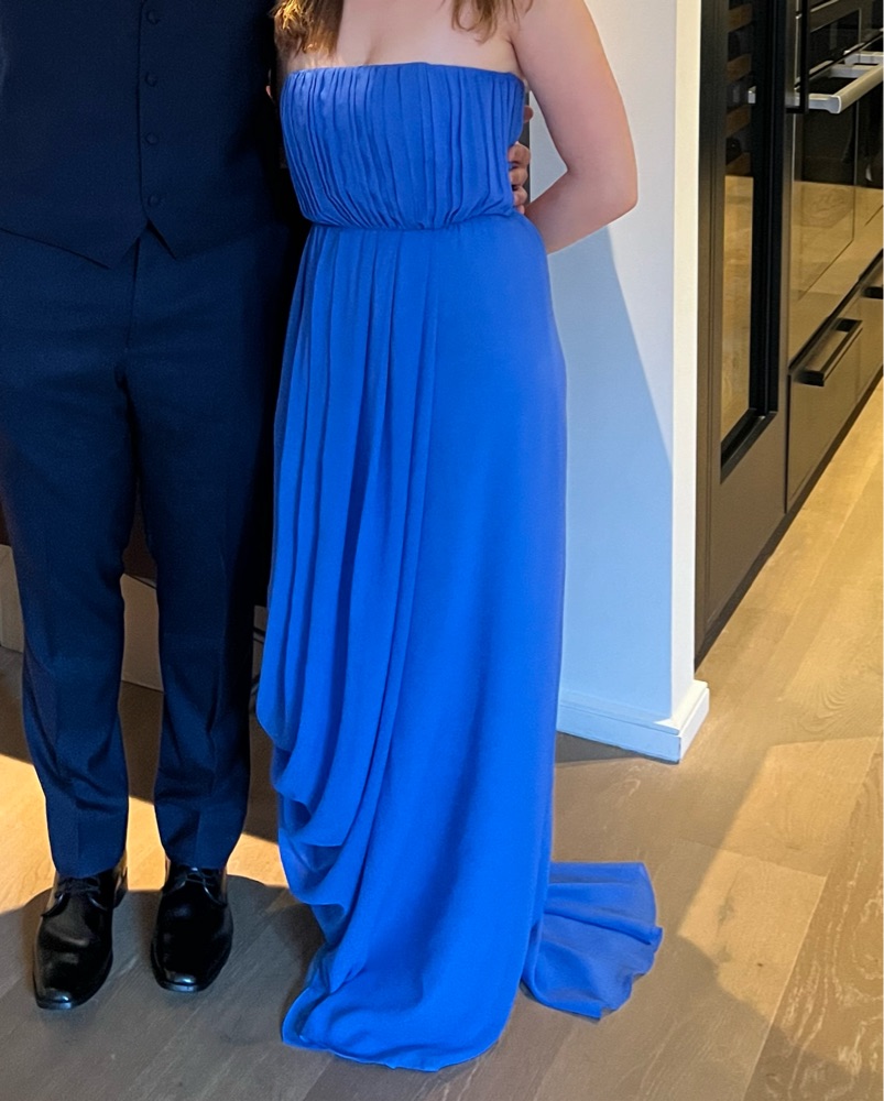 Blue Silk Alice+Olivia Dress by Alice+olivia - Pickle