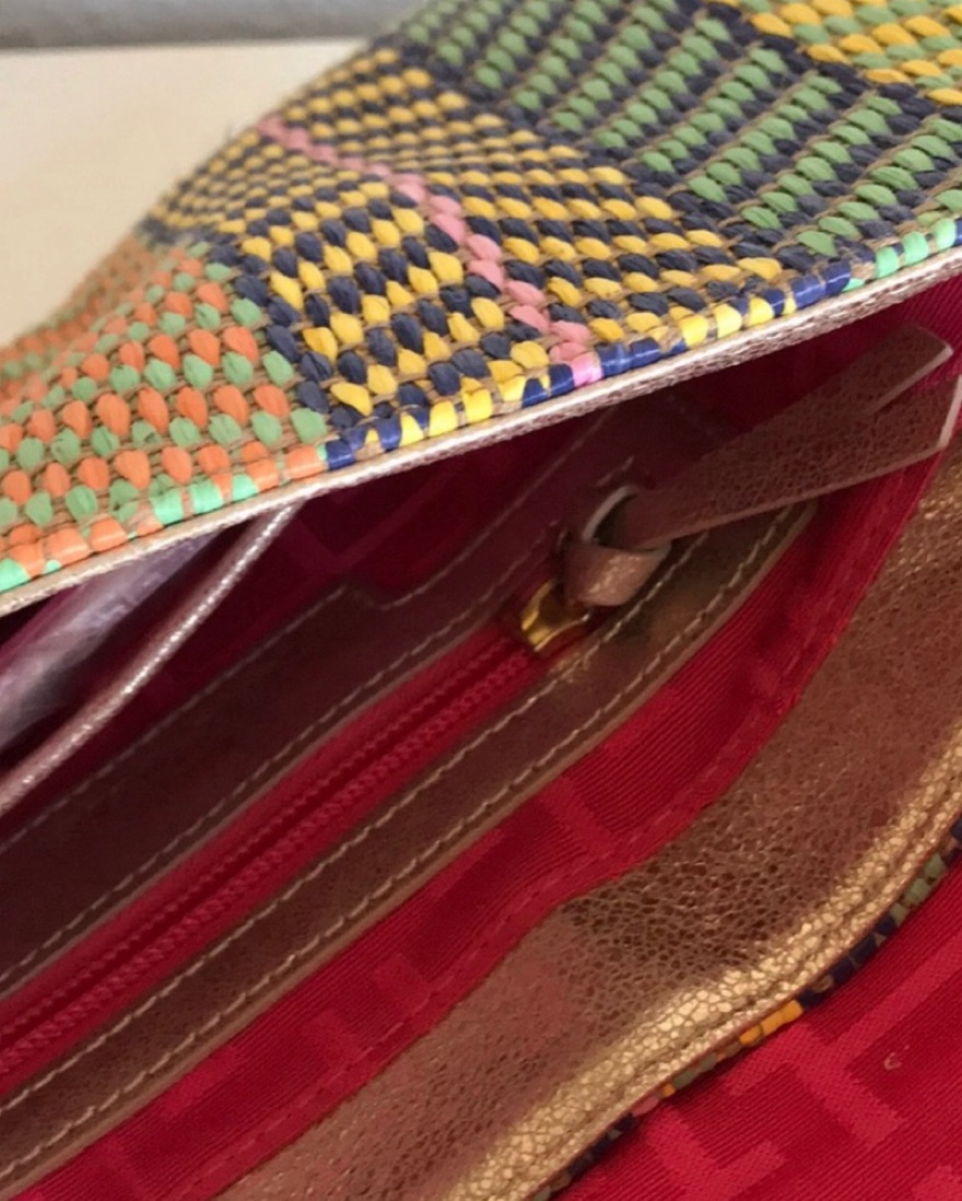 Elaine Turner Rio Woven Clutch - Image 4