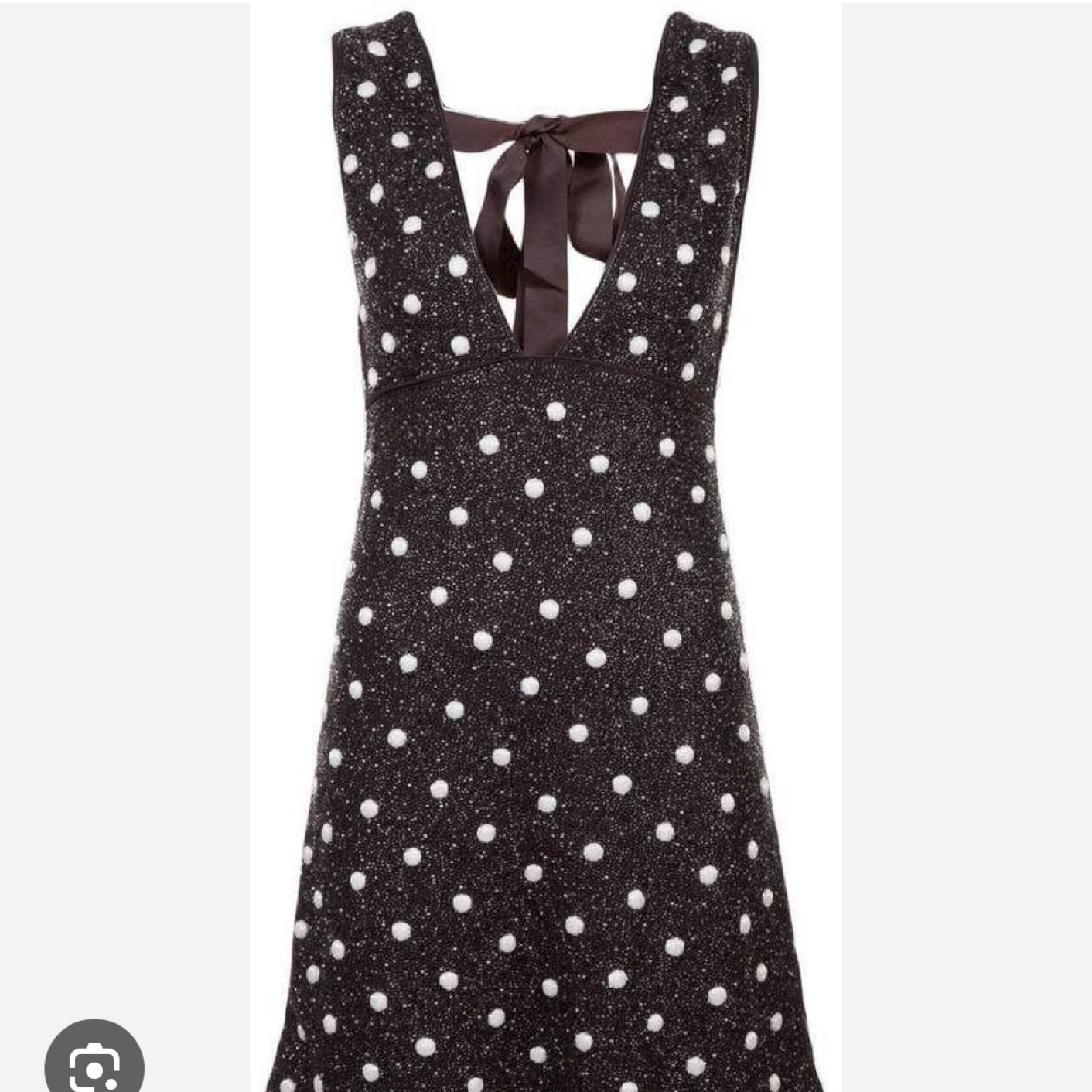 Ganni Farrow Polka Dot Mini Dress by Ganni - Pickle