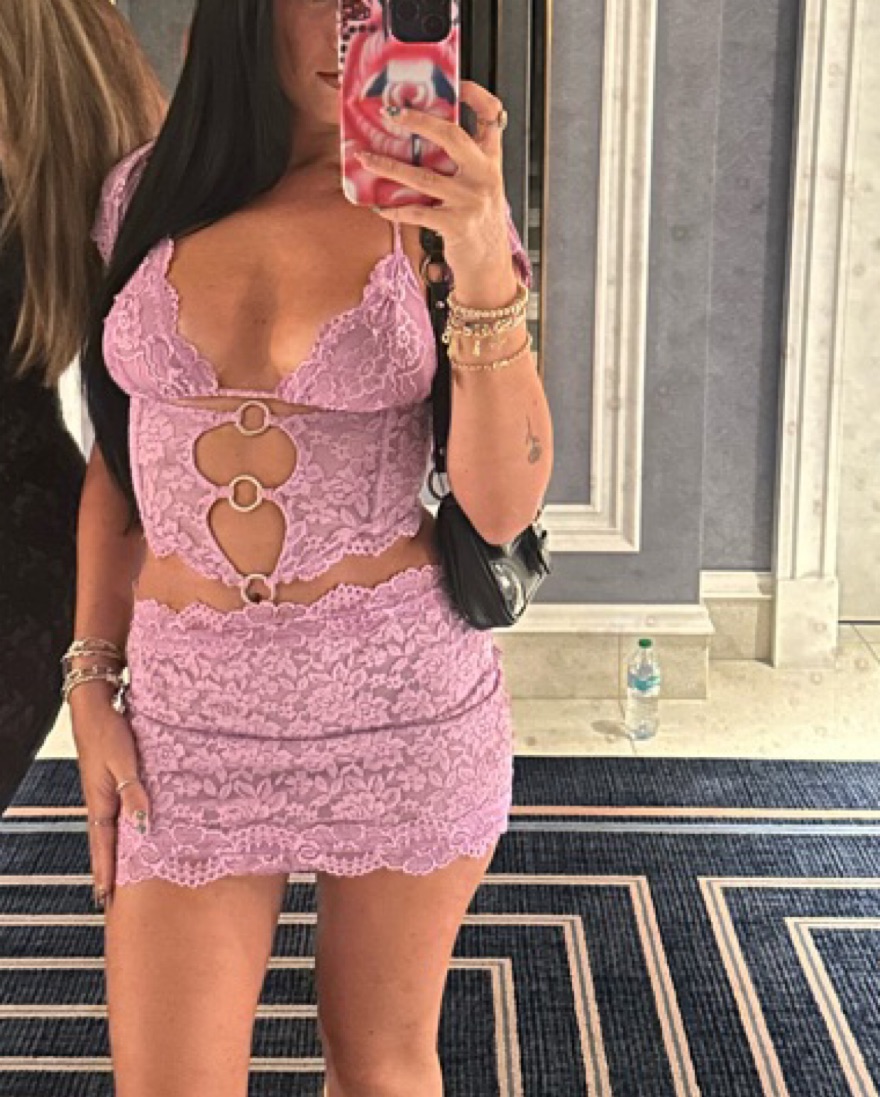 Outcast Purple Ari Lace Dress by Outcast Clothing - Pickle